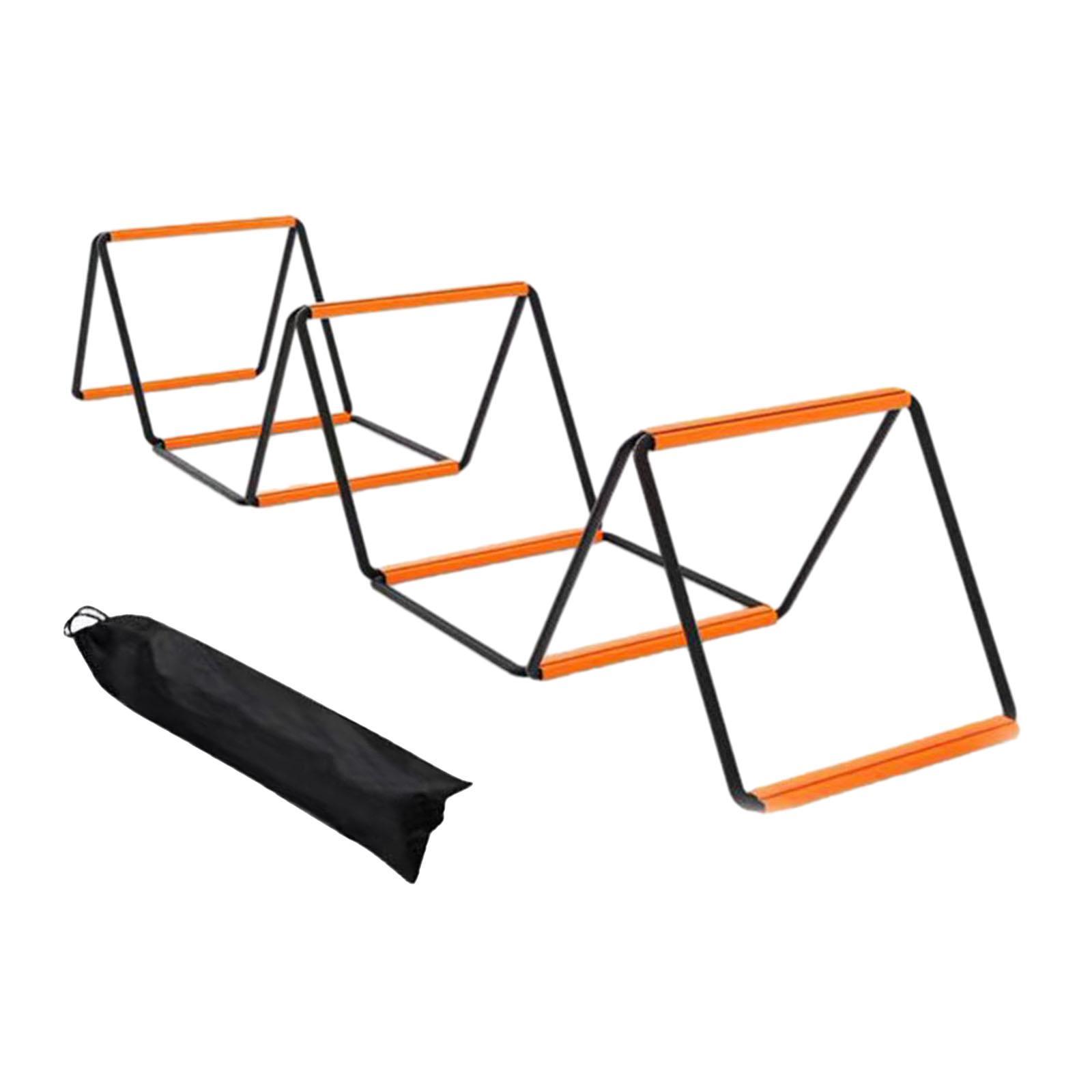 Agility Ladder Training Equipment Multipurpose Foldable Stairs Agility Training Ladder Workout Ladder for Rugby Foot Exercise