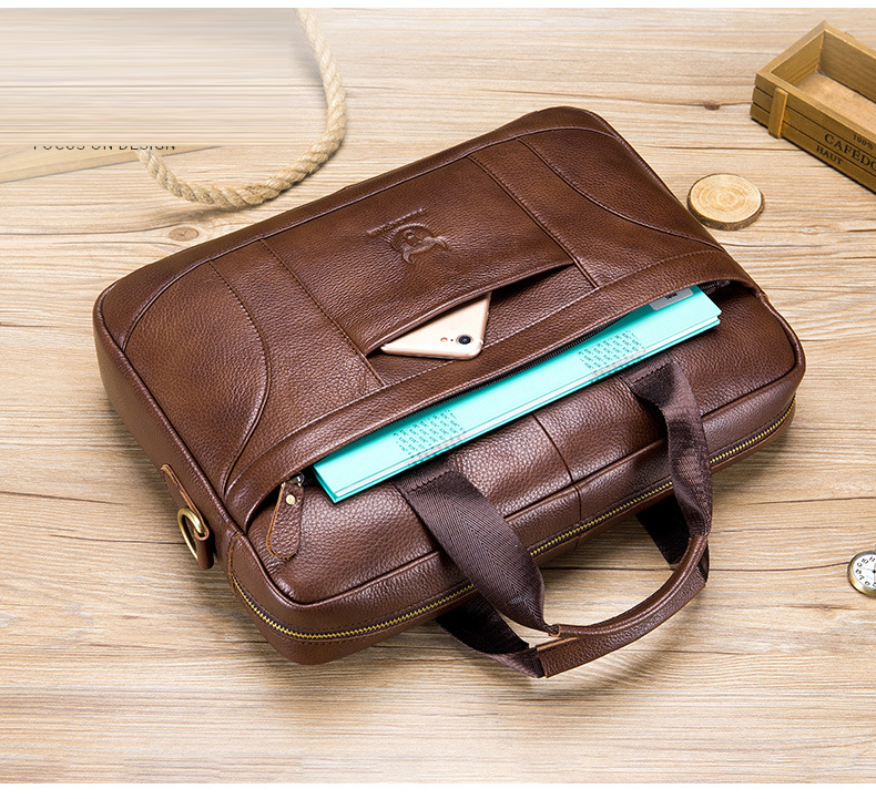 Cặp công sở đa năng DA BÒ THẬT - BEE GEE CCS5524