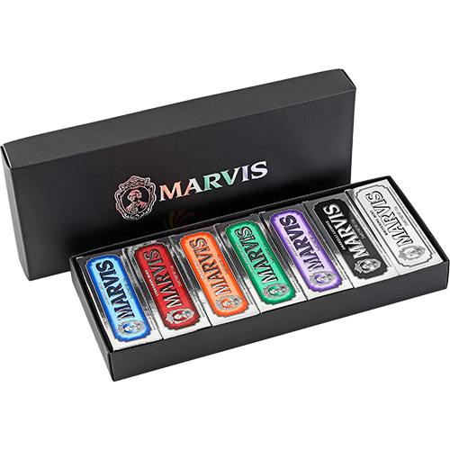 Set kem đánh răng Marvis 7 Flavours Box (25ml) - Hàng chính hãng
