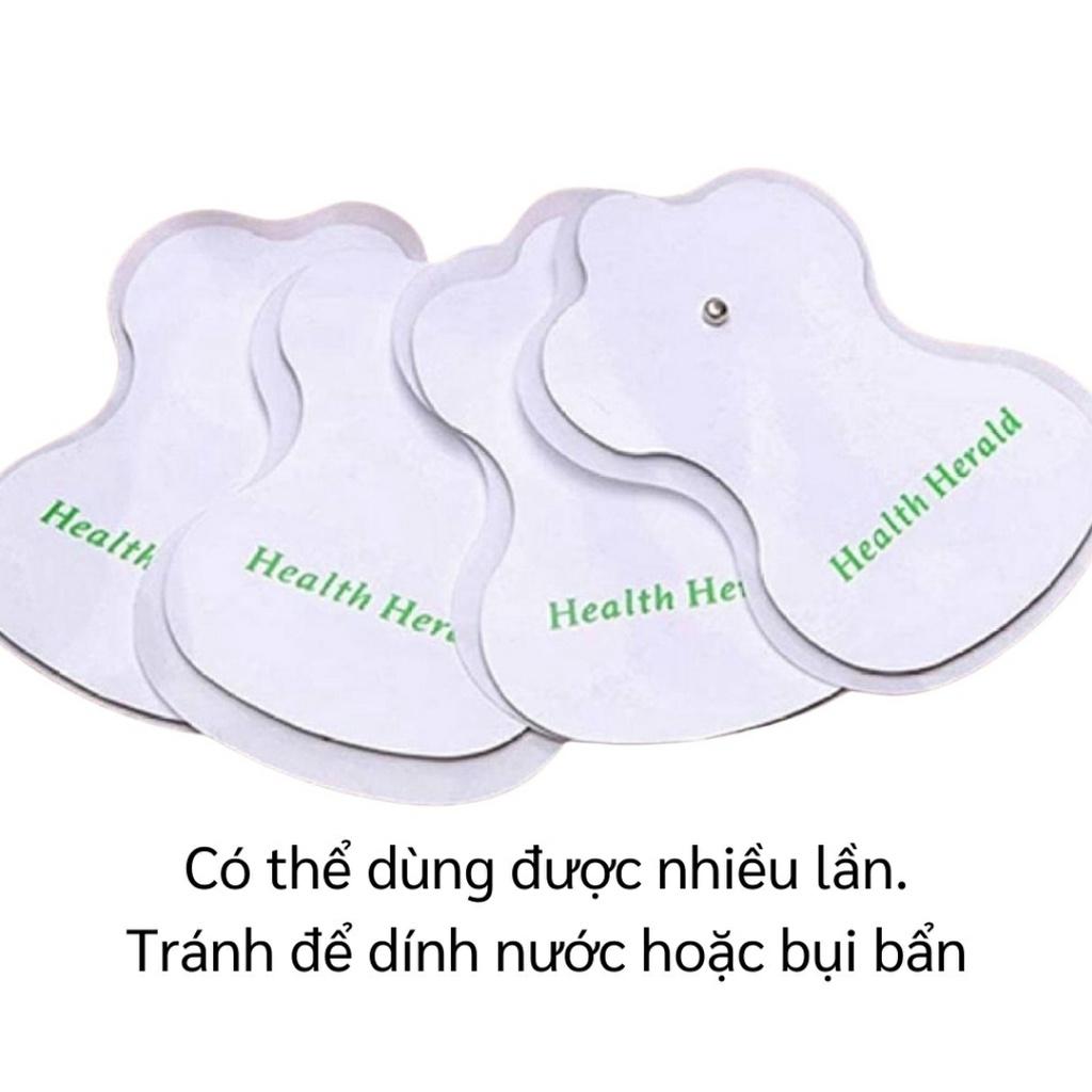 Bộ 4 Miếng Dán Rời Dùng Cho Tất Cả Máy Massage Trị Liệu Có Thể Sử Dụng Được Nhiều Lần