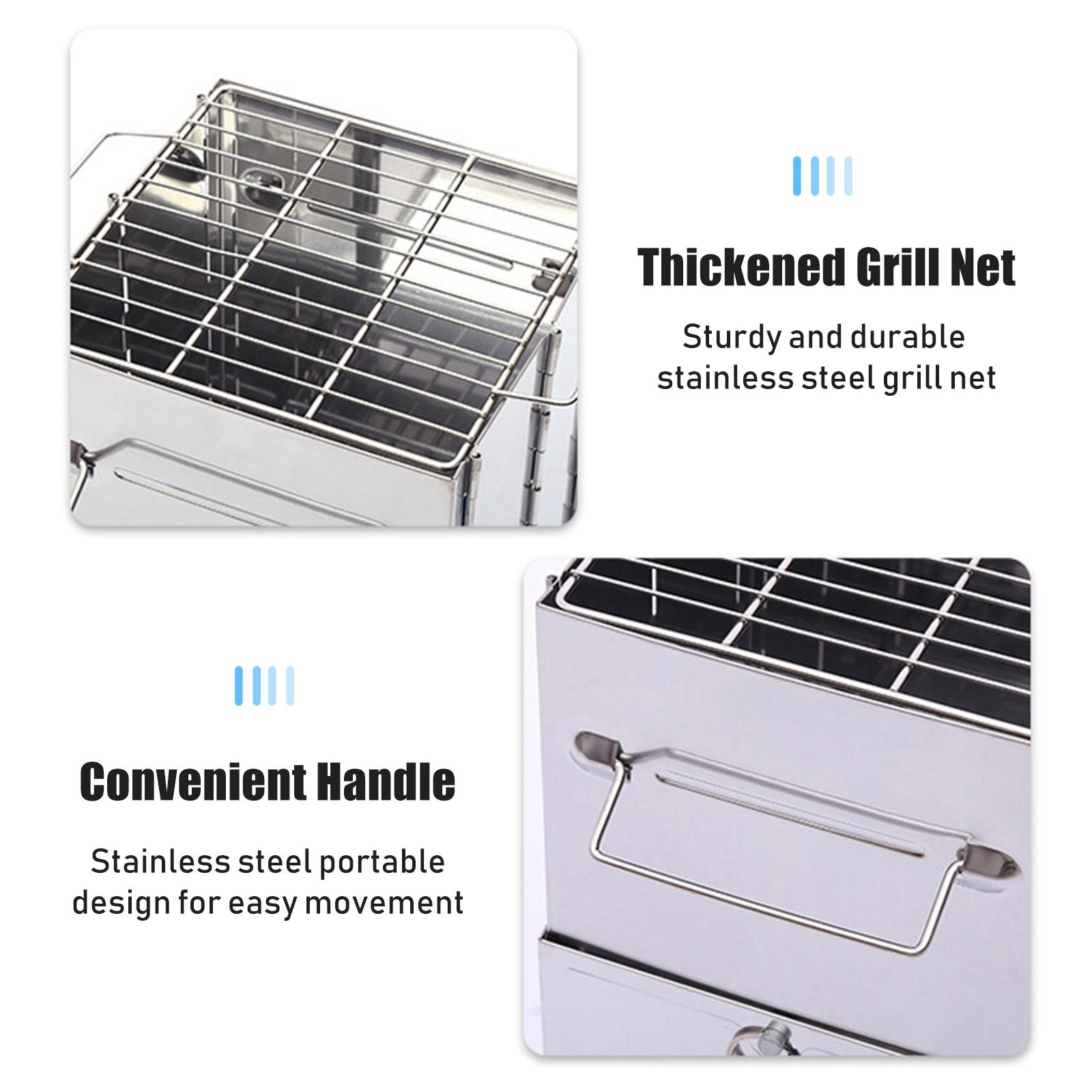 Bếp Nướng Có Thể Gập Lại Cho Du Lịch Có Túi Đựng