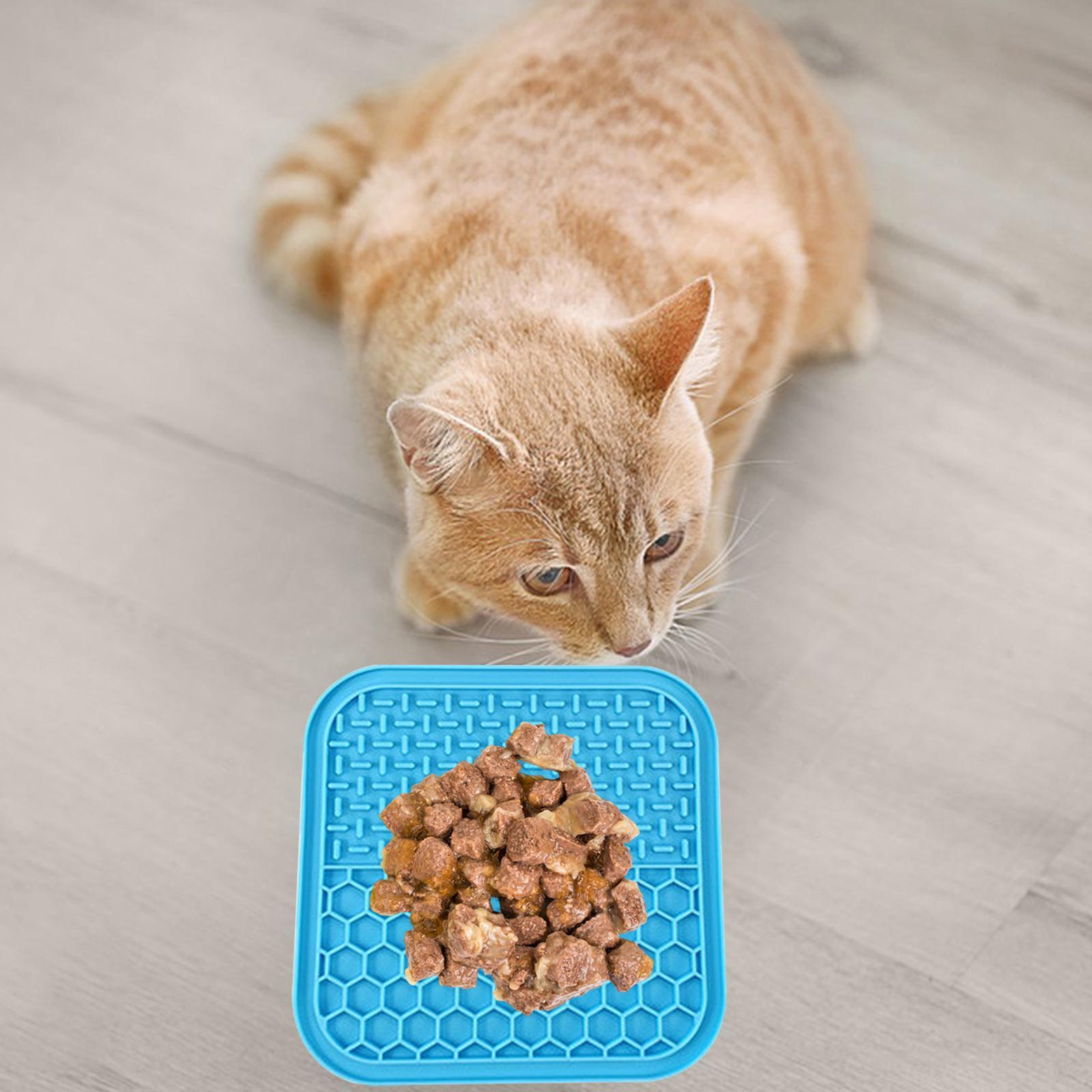Licking Mat for Dogs and Cats Premium Silicone with Suction Dog Lick Pad Mat