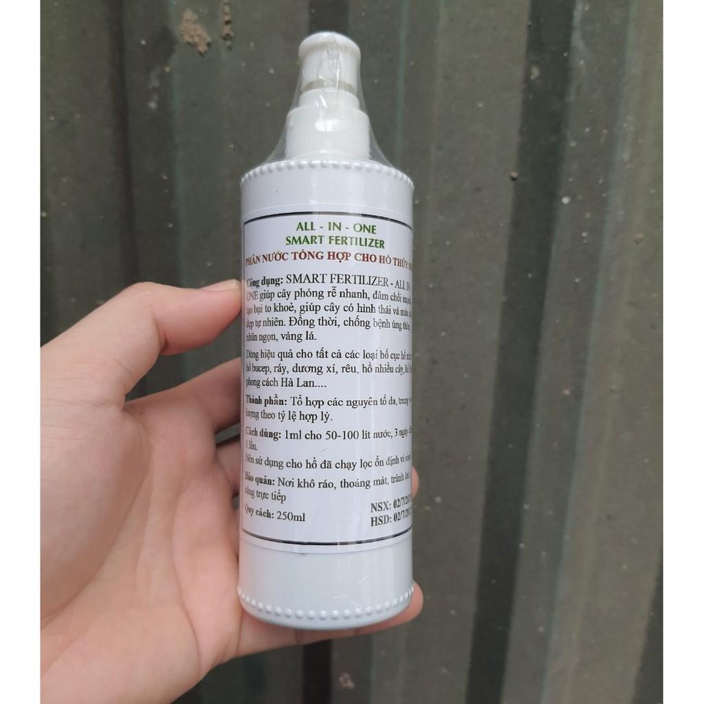Phân nước tổng hợp cho bể cá thủy sinh, chai 250ml