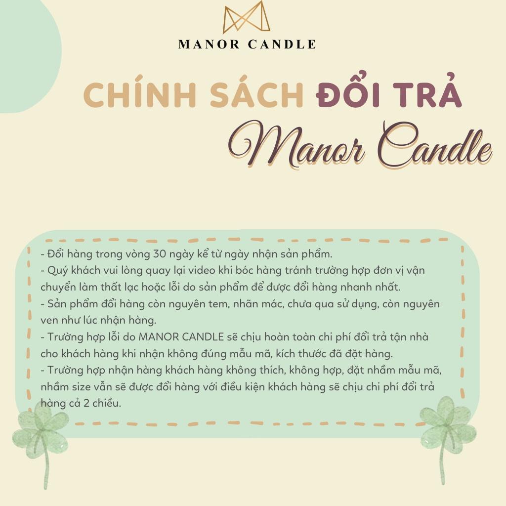 Nến thơm Soothing Sea - Manor Candle, size 8.8 oz 241g