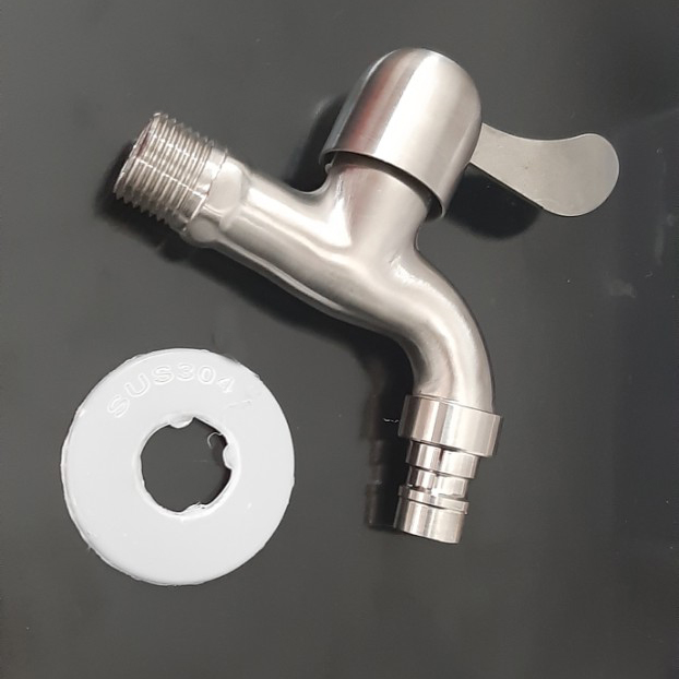 Vòi hồ - vòi máy giặt Inox SUS 304