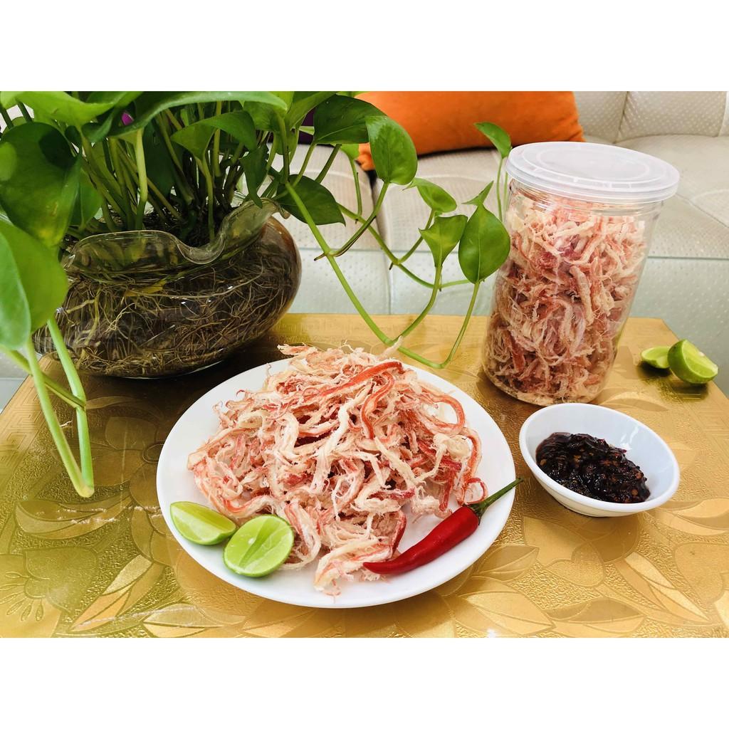 Khô mực xé sợi hấp nước cốt dừa SK FOOD - 250G