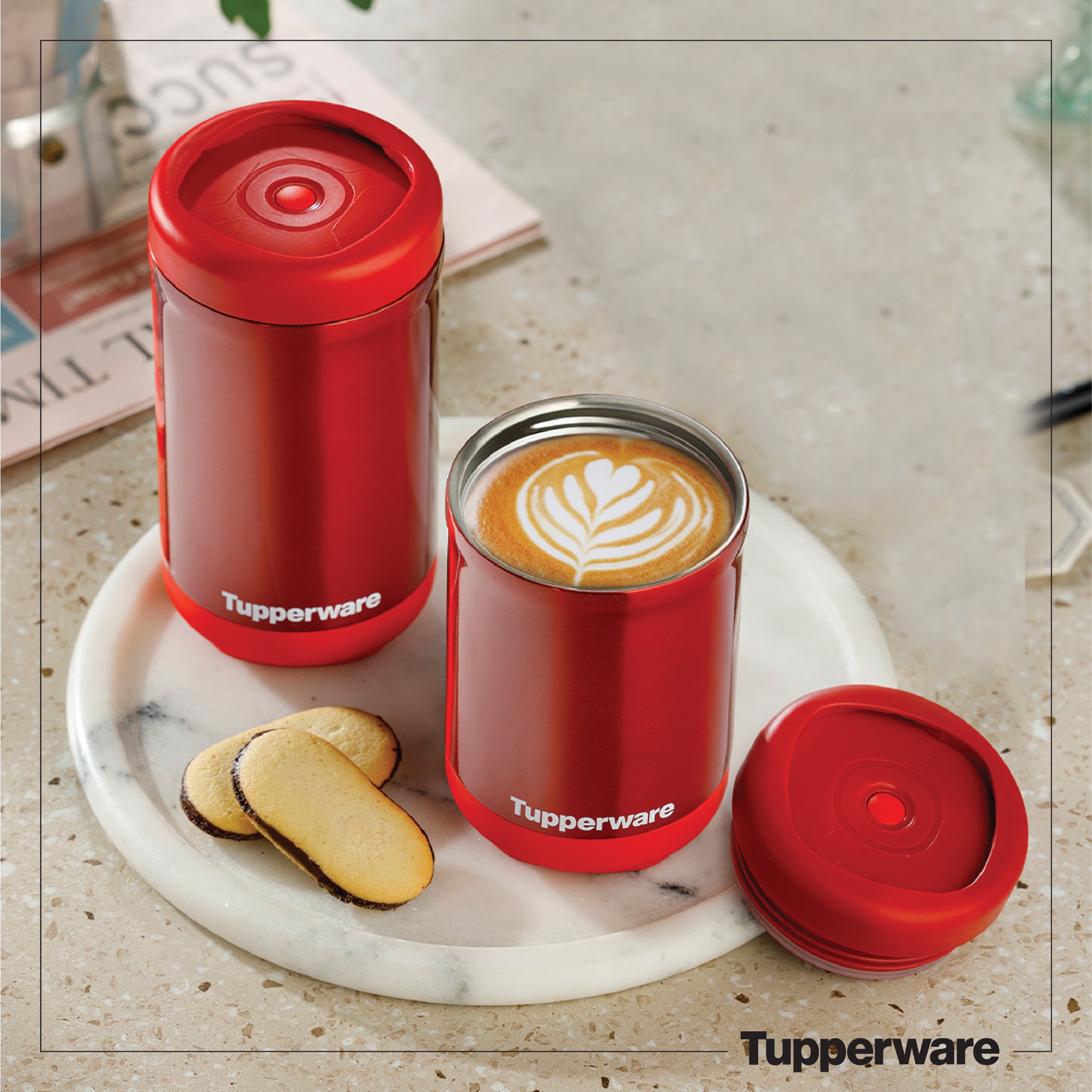 Bình Giữ Nhiệt Tupperware Stacking Thermal