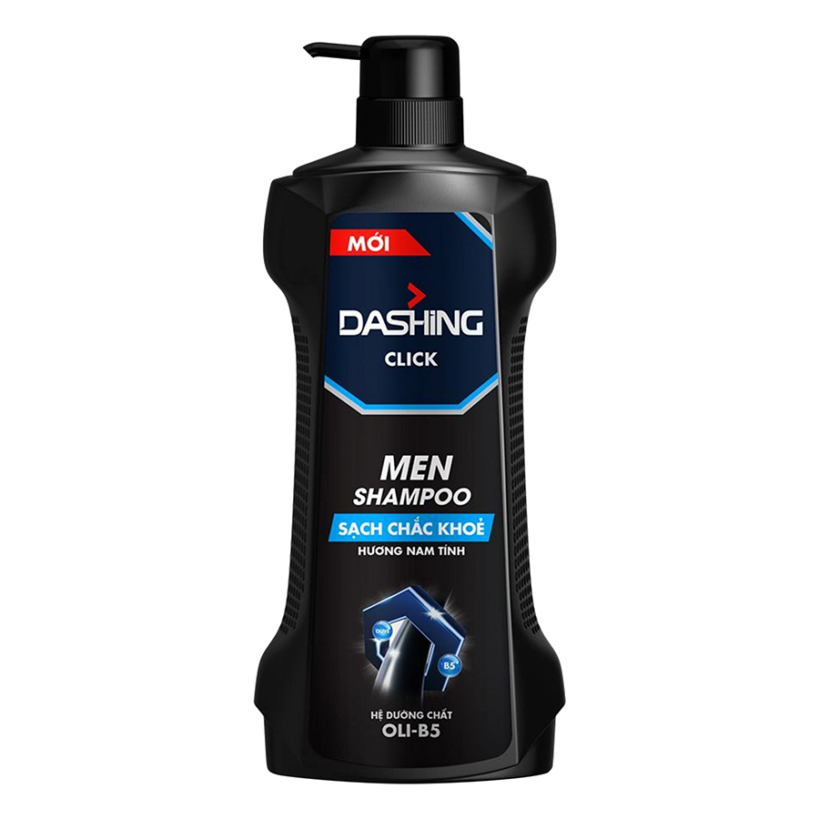 Dầu gội cho tóc sạch chắc khỏe nam giới Dashing Click Men Shampoo - 650g