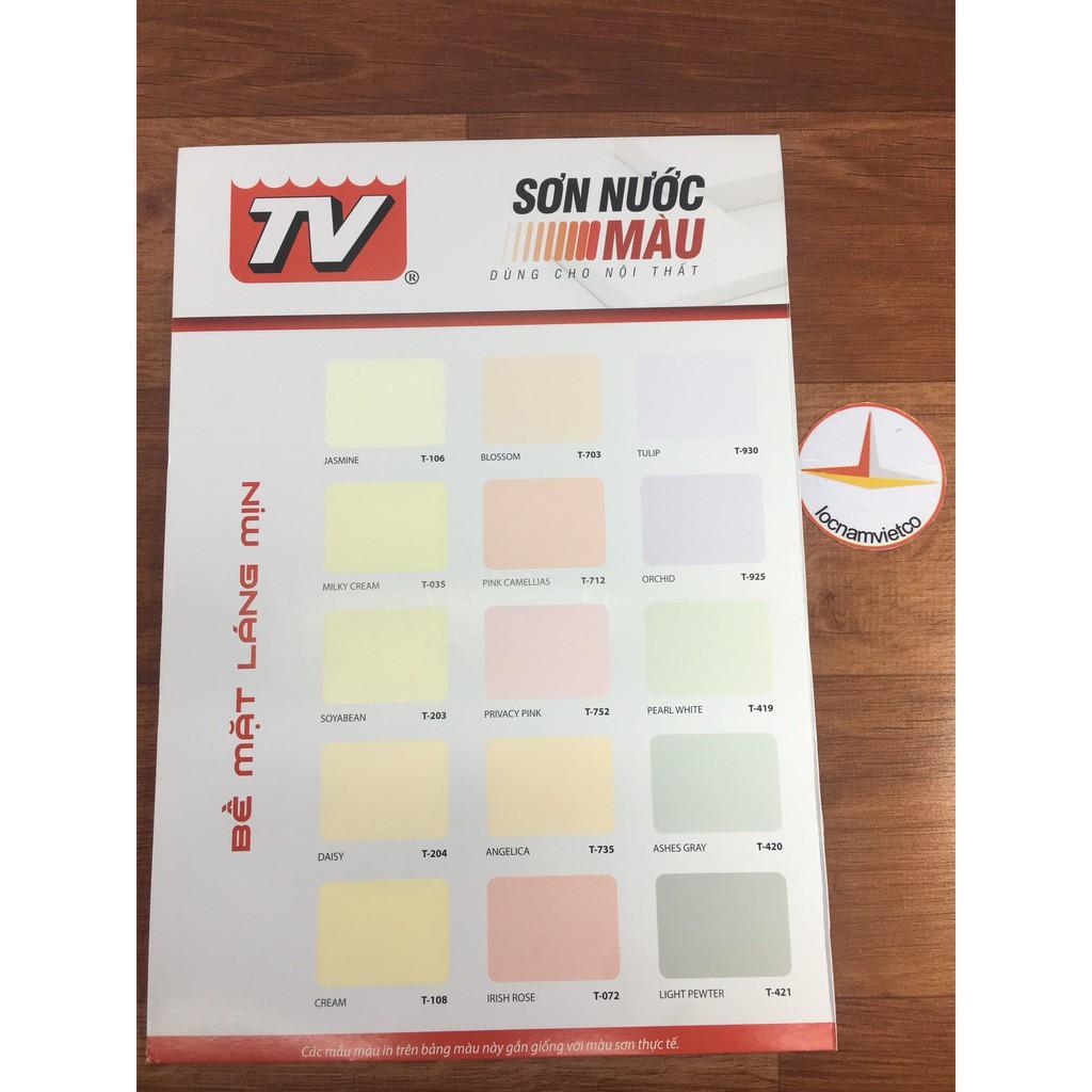 Sơn nước nội thất TV 3,35 L (Nhiều màu P1)