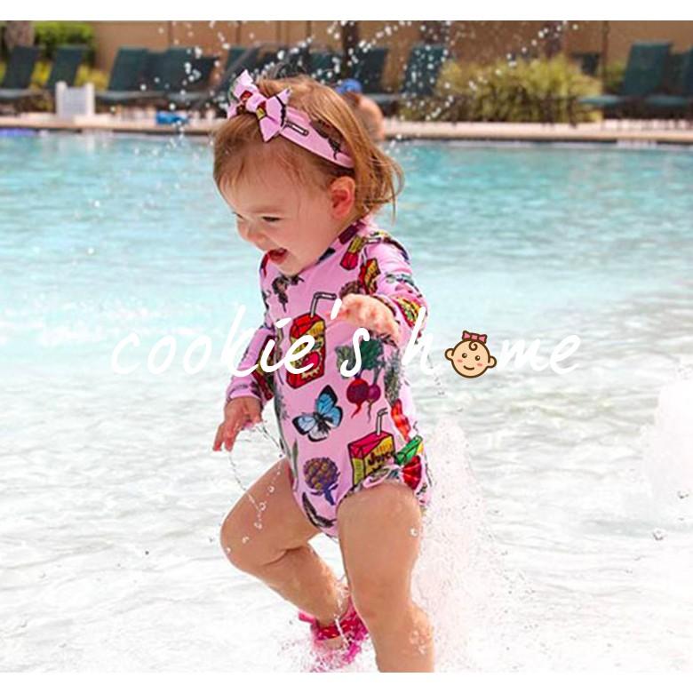 Đồ bơi chống nắng cho bé gái sơ sinh đồ bơi dài tay cho em bé