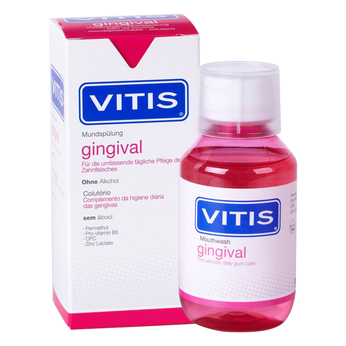 Nước súc miệng dành cho nướu nhạy cảm Vitis Gingival 150ml