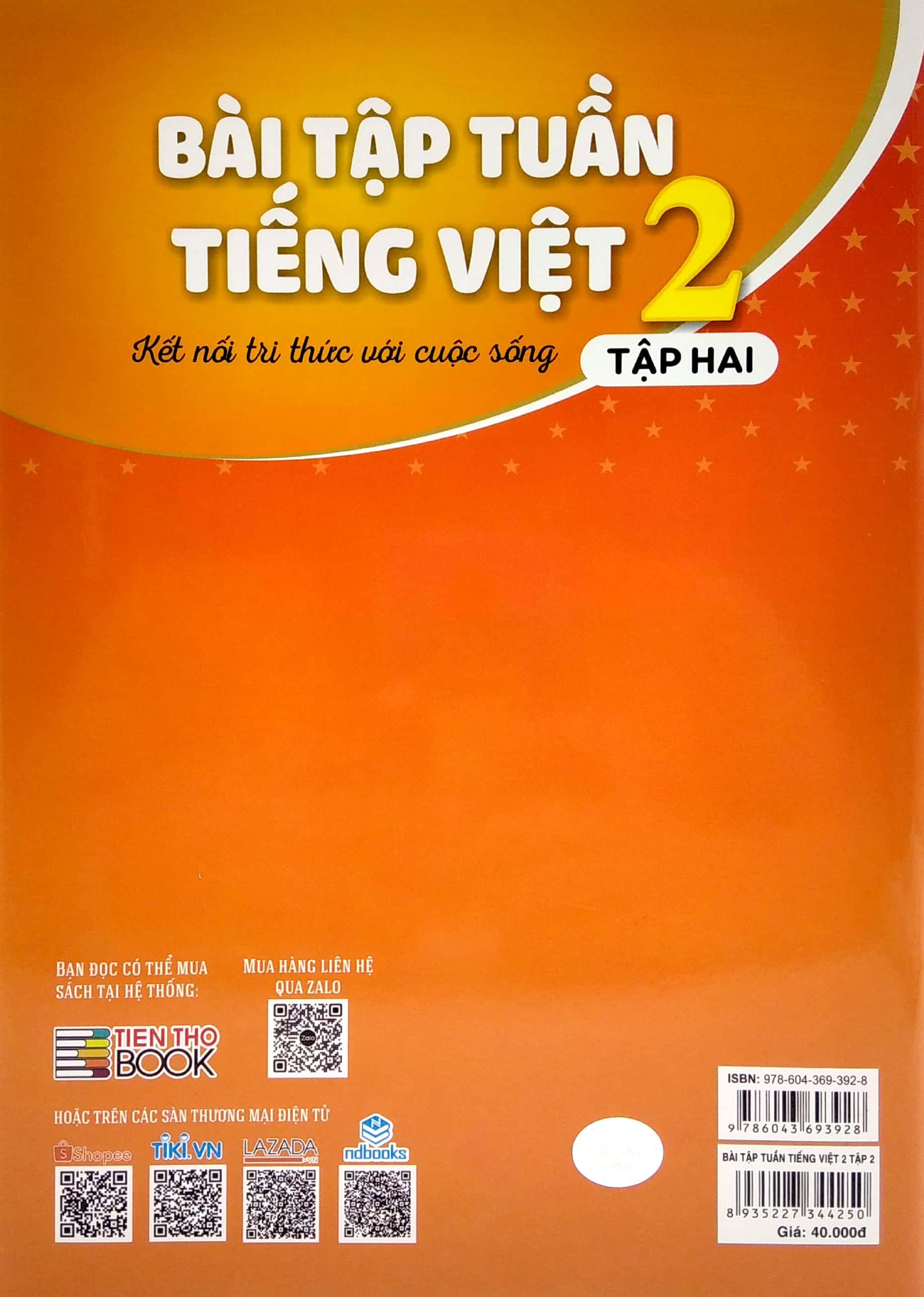 Bài Tập Tuần Tiếng Việt 2 - Tập 2 (Kết Nối Tri Thức Với Cuộc Sống)