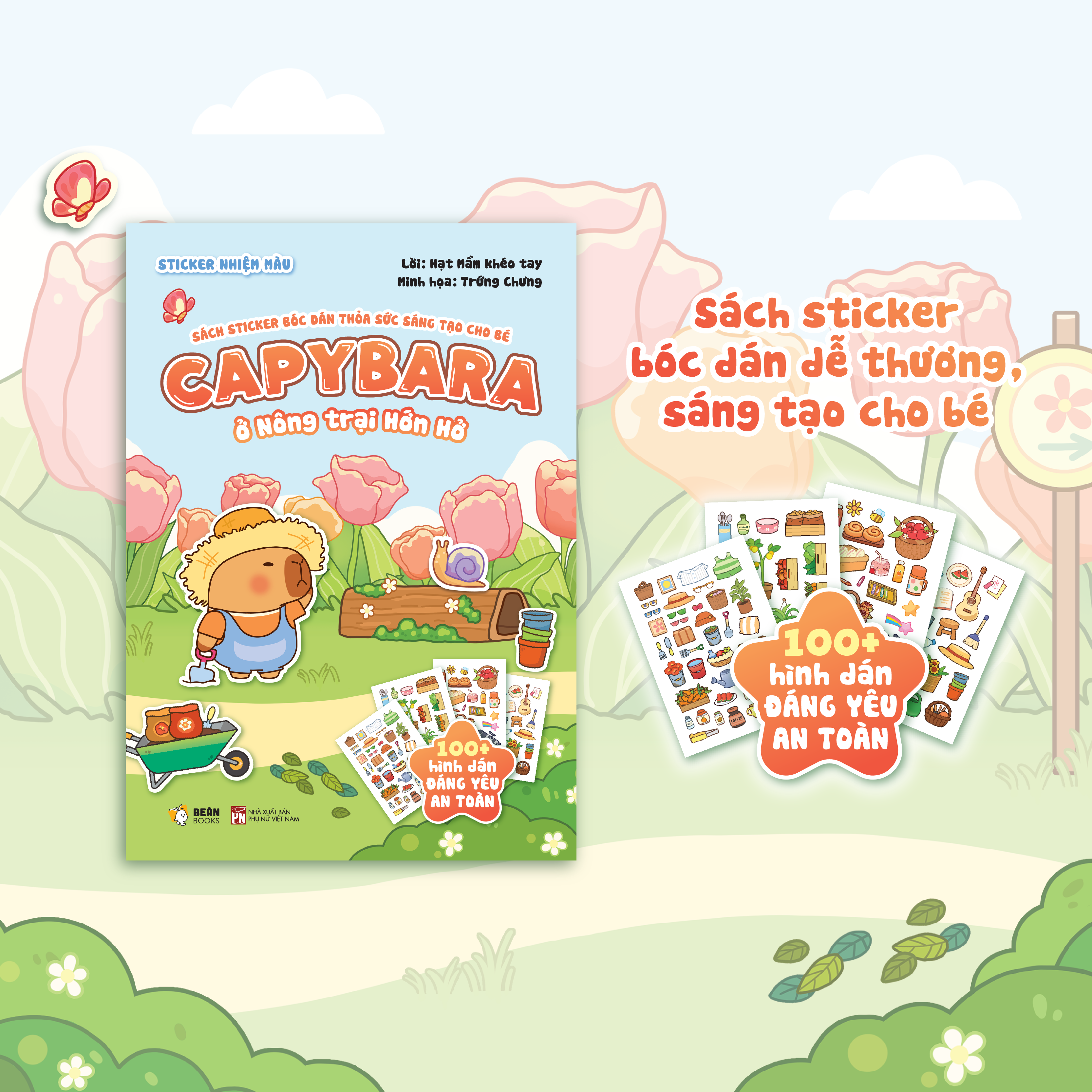 Sách Capybara Ở Nông Trại Hớn Hở