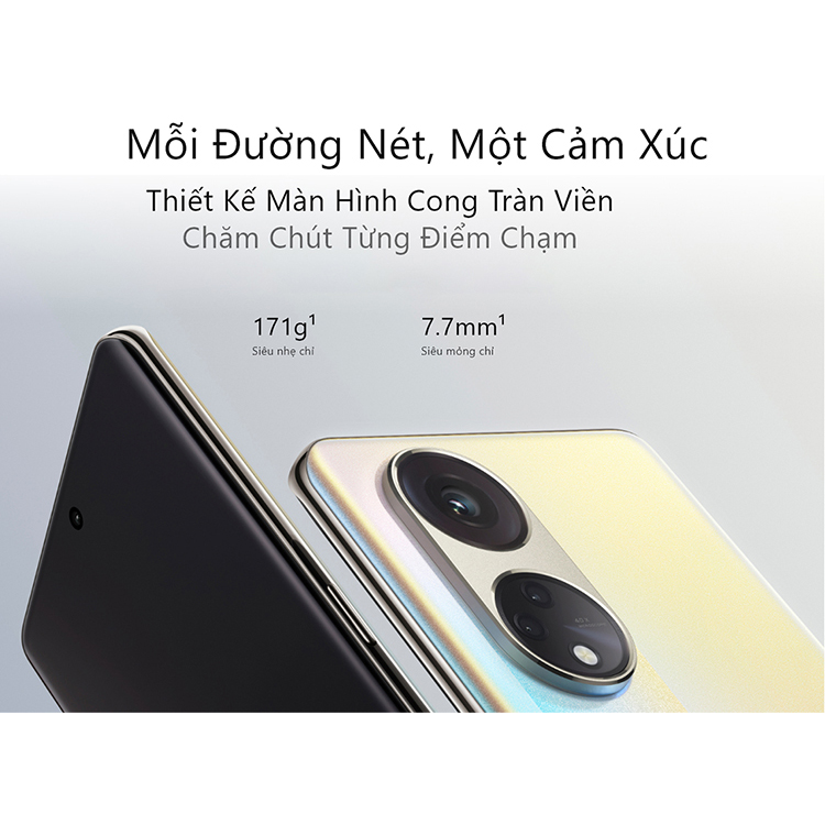 Điện Thoại Oppo Reno 8T 5G (8GB/128GB) - Vàng - Hàng Chính Hãng