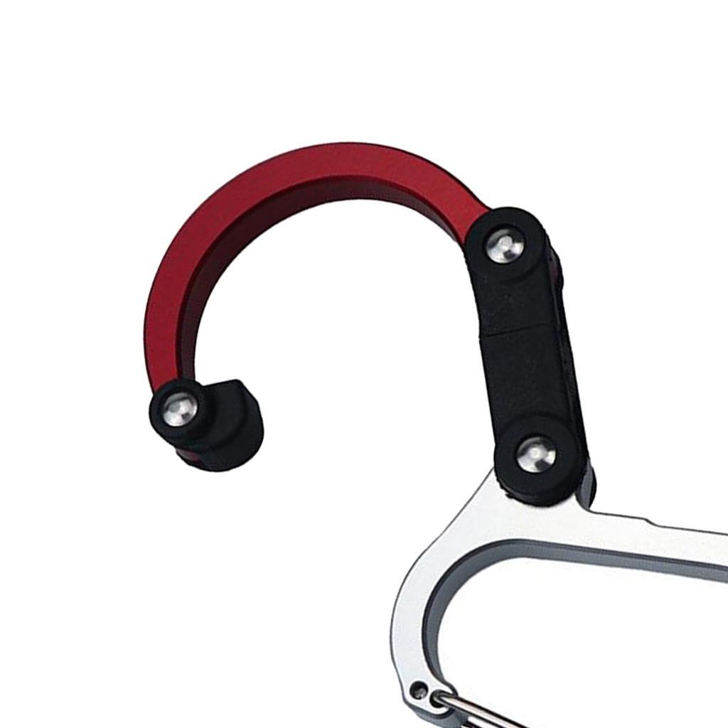 Mini Carabiner Clip Hook Keychain for Travel, Luggage, Small