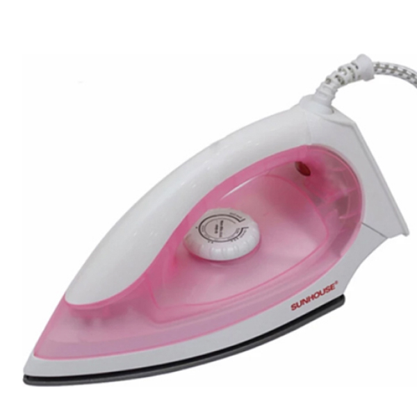 Bàn ủi khô Sunhouse SHD1072 hồng - Hàng chính hãng