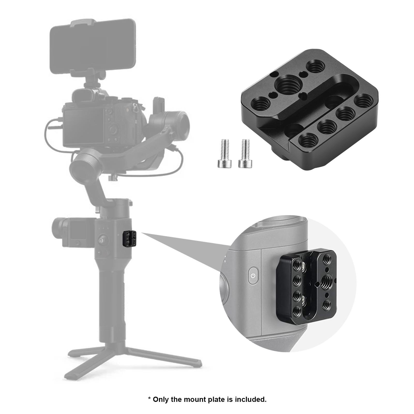 Tấm gắn giá đỡ màn hình với ren 1/4 inch 3/8 thay thế cho DJI Ronin