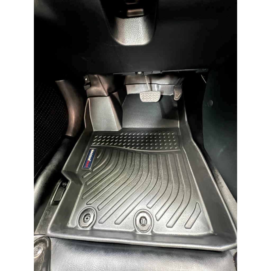 Yaris-Thảm lót sàn xe ô tô Toyota Yaris 2014-2020 Nhãn hiệu Macsim chất liệu nhựa TPE màu đen hàng loại 2