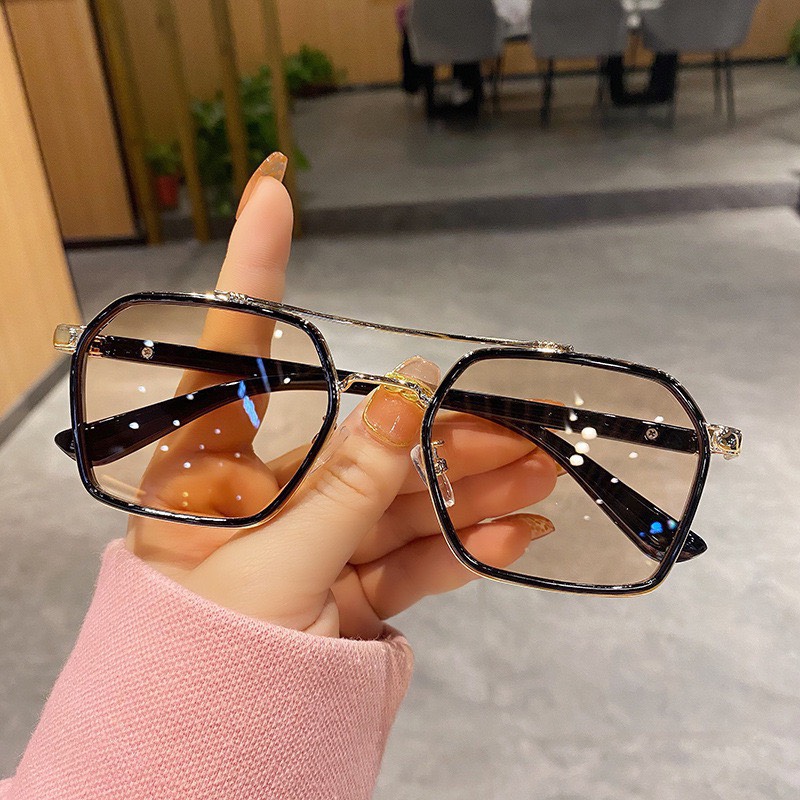 Kính mát nam nữ TOTEYEWEAR mắt kính mát gọng kính loại. nhựa màu sắc thời trang TOT09