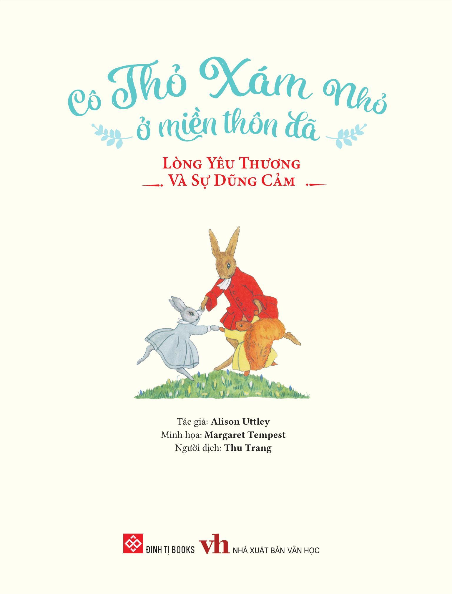 Sách - Cô Thỏ Xám Nhỏ Ở Miền Thôn Dã (Bìa Cứng)