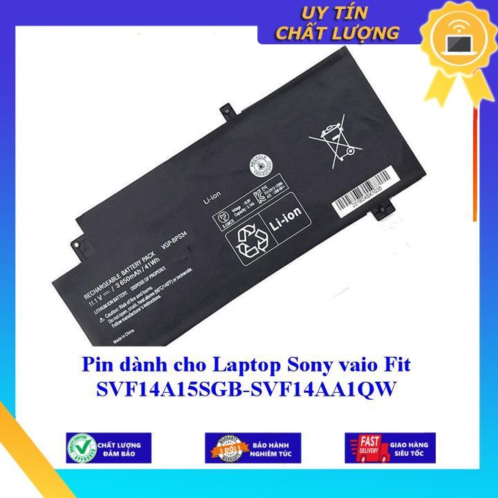 Pin dùng cho Laptop Sony vaio Fit SVF14A15SGB SVF14AA1QW - Hàng Nhập Khẩu New Seal