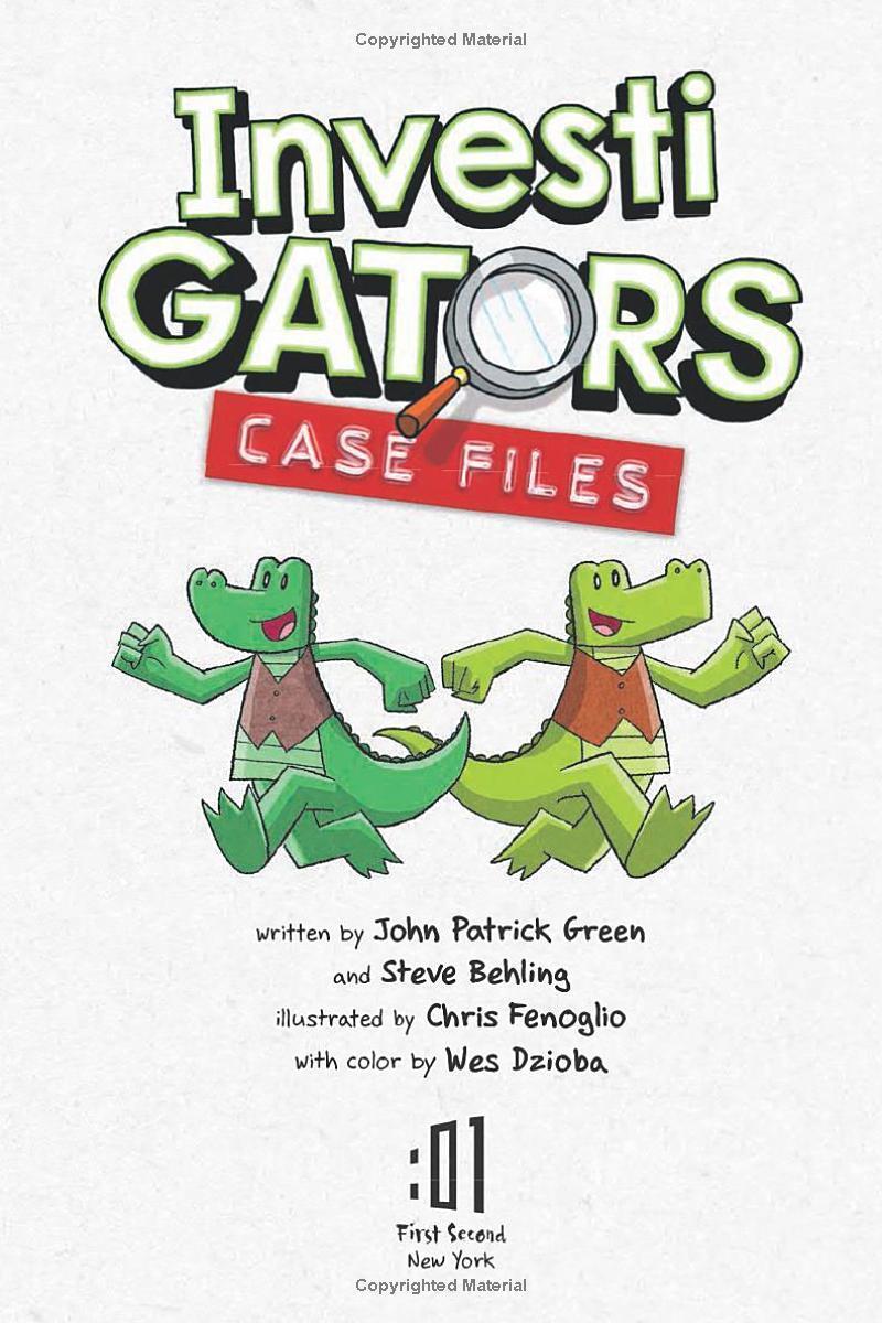 Sách ngoại văn: InvestiGators - Case Files