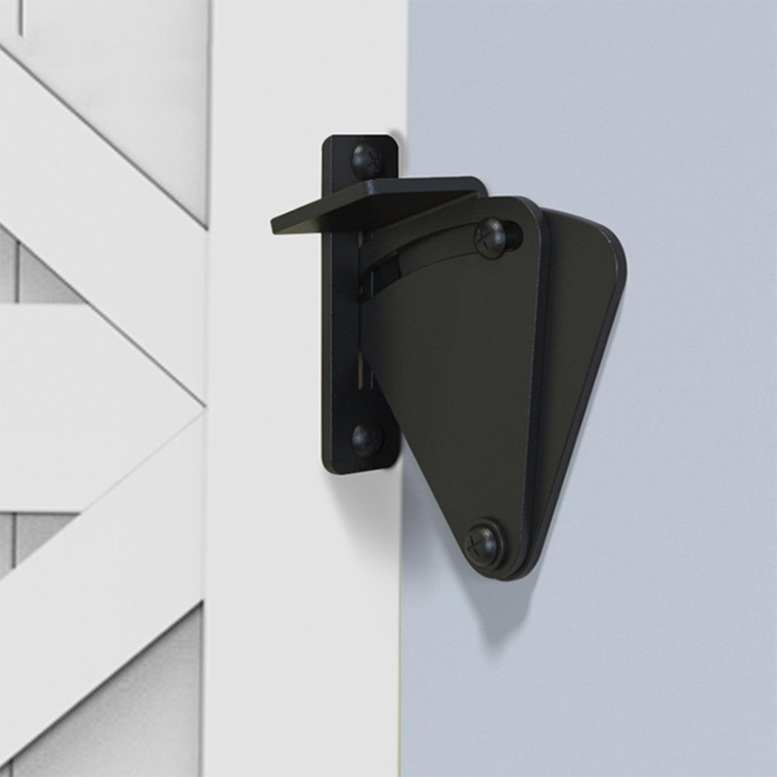 Portable Sliding Barn Door Lock Privacy Door Buckle for