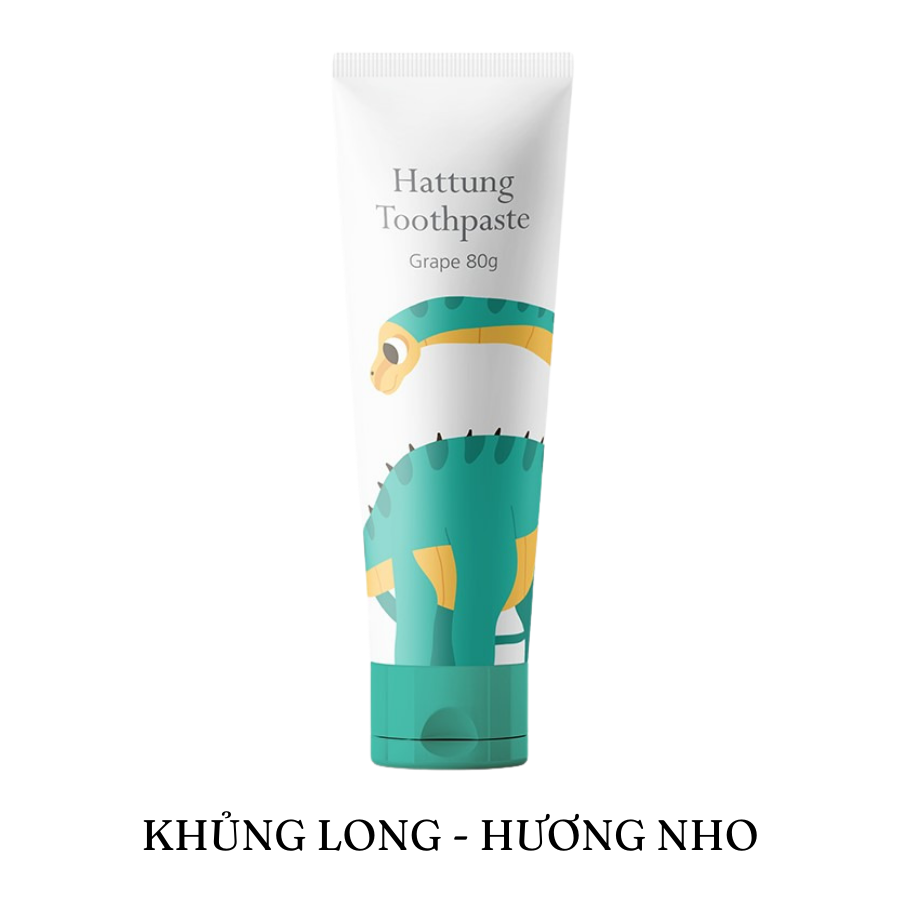 Kem Đánh răng cho bé từ 1 tuổi Hattung 80g