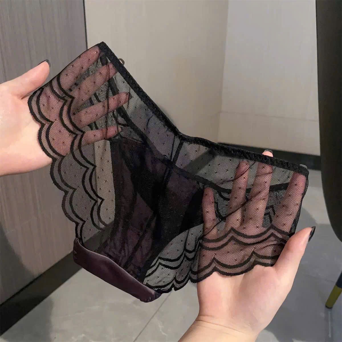 QUẦN LÓT CHẤT REN PHA LỤA ĐẸP CAO CẤP TỪ 40-60KG DÀNH CHO NỮ