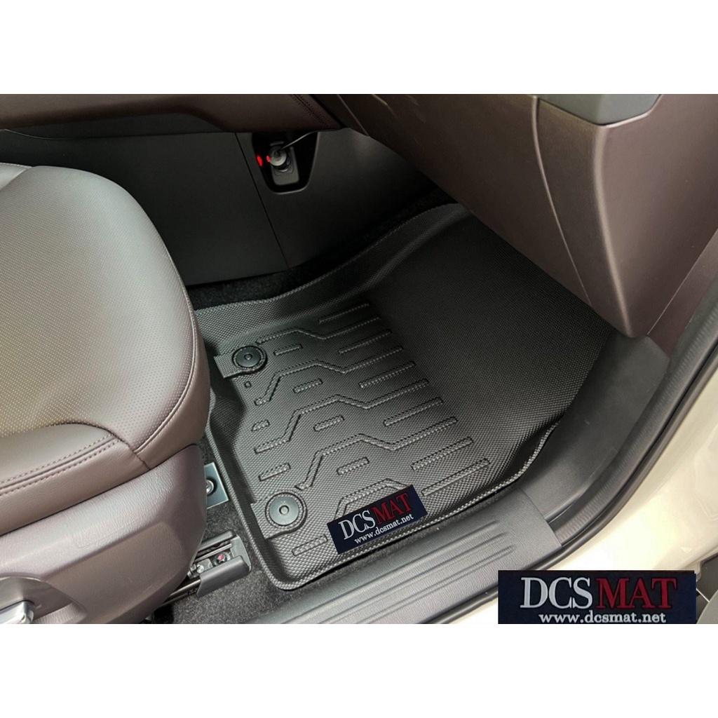 Thảm lót sàn cho xe Mazda CX8 thương hiệu DCSMAT, chất liệu TPV cao cấp