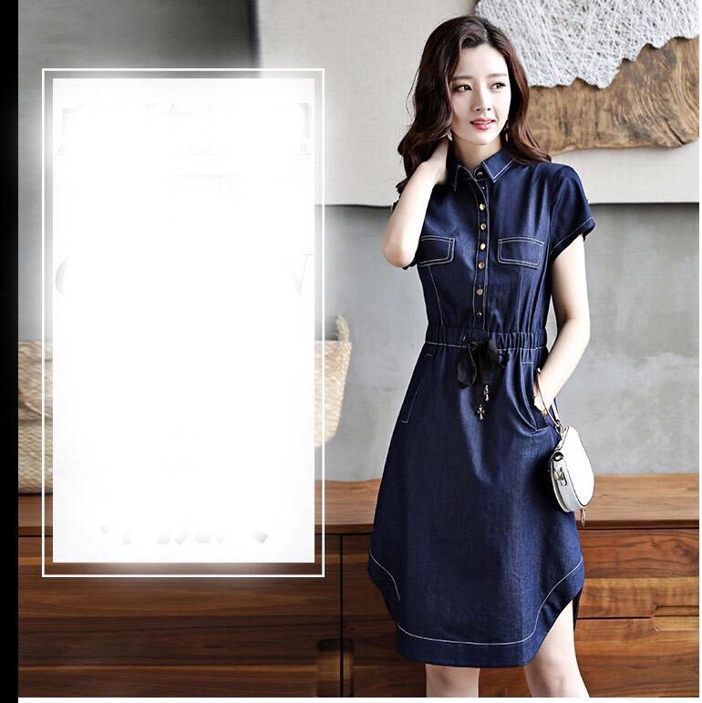 Đầm Demin xinh xắn - DH8470 - - DH8470