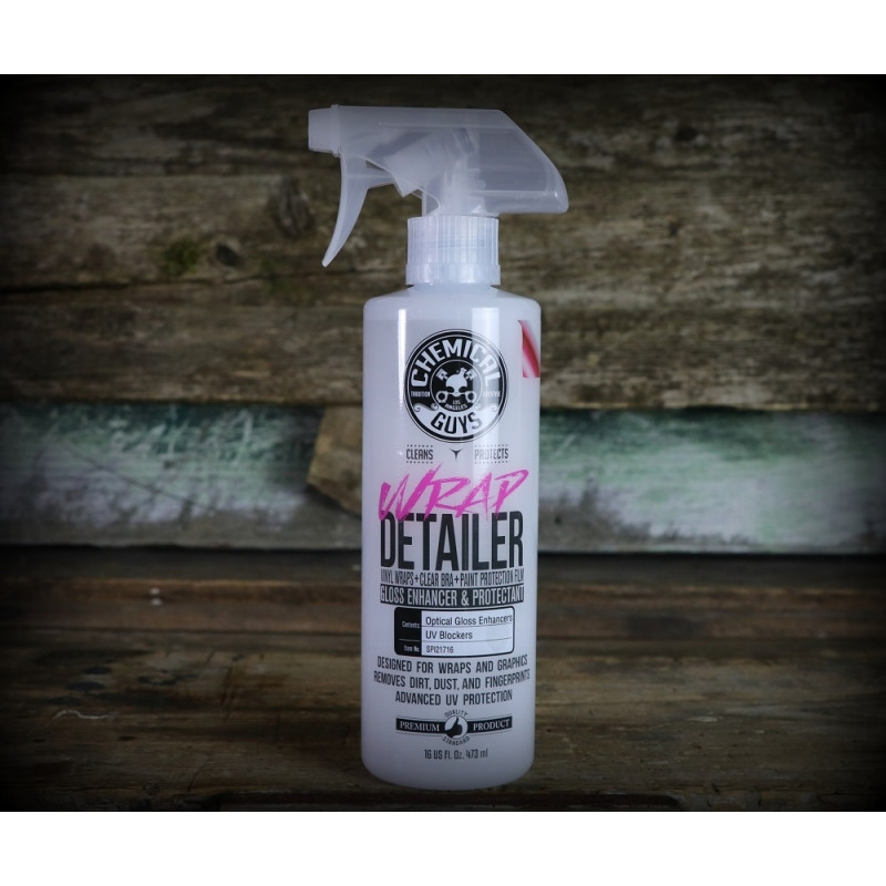 DƯỠNG BÓNG VÀ BẢO DƯỠNG DECAL WRAP ĐỔI MÀU CHEMICAL GUYS WRAP DETAILER GLOSS ENHANCER & PROTECTANT FOR VINYL WRAPS