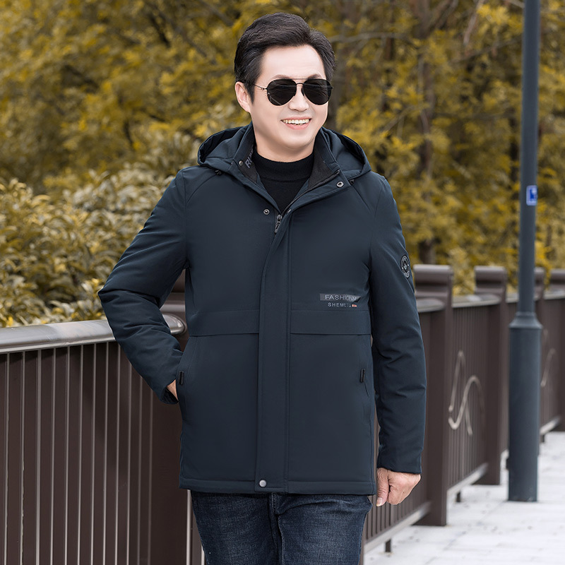 Áo Khoác Cotton Dày Ấm Có Mũ Cho Nam AK14 - hàng Quảng Châu Cao Cấp