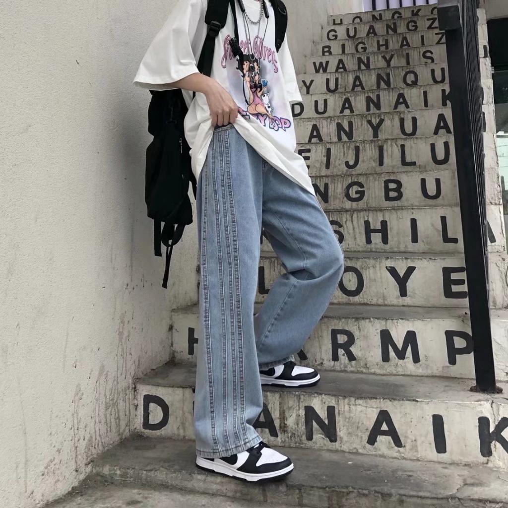 Quần Thể Thao Ống Rộng Dễ Phối Đồ Thời Trang Mùa Thu 2021 Cho Bé Trai