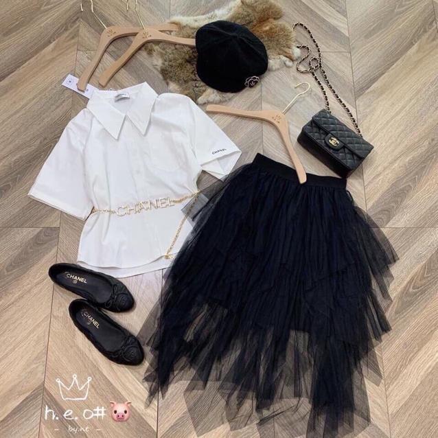 Chân váy tua rua - hàng quảng châu