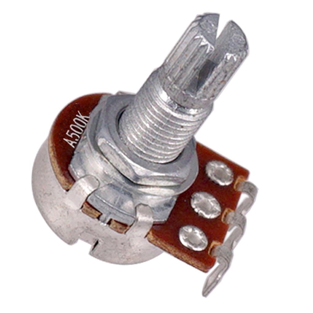 3x4pcs Split Guitar Volume & Tone Pot Control Audio Taper Potentiometer Kit