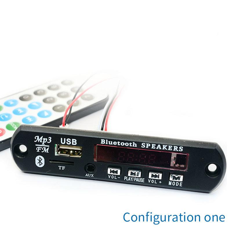 UNISIAN Bluetooth Bộ Giải Mã Ban HIFI MP3 WMA Âm Thanh Nghe Hỗ Trợ Aux Đĩa USB TF-Card Đài Phát Thanh Bộ Giải Mã mô đun Cho Xe Hơi Amplifer