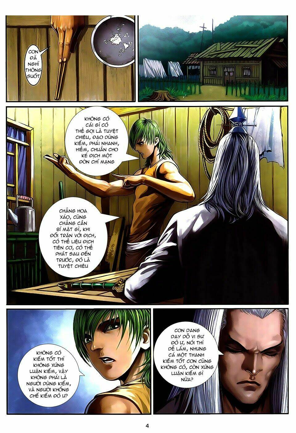 tân tác tứ đại danh bổ chapter 3 4