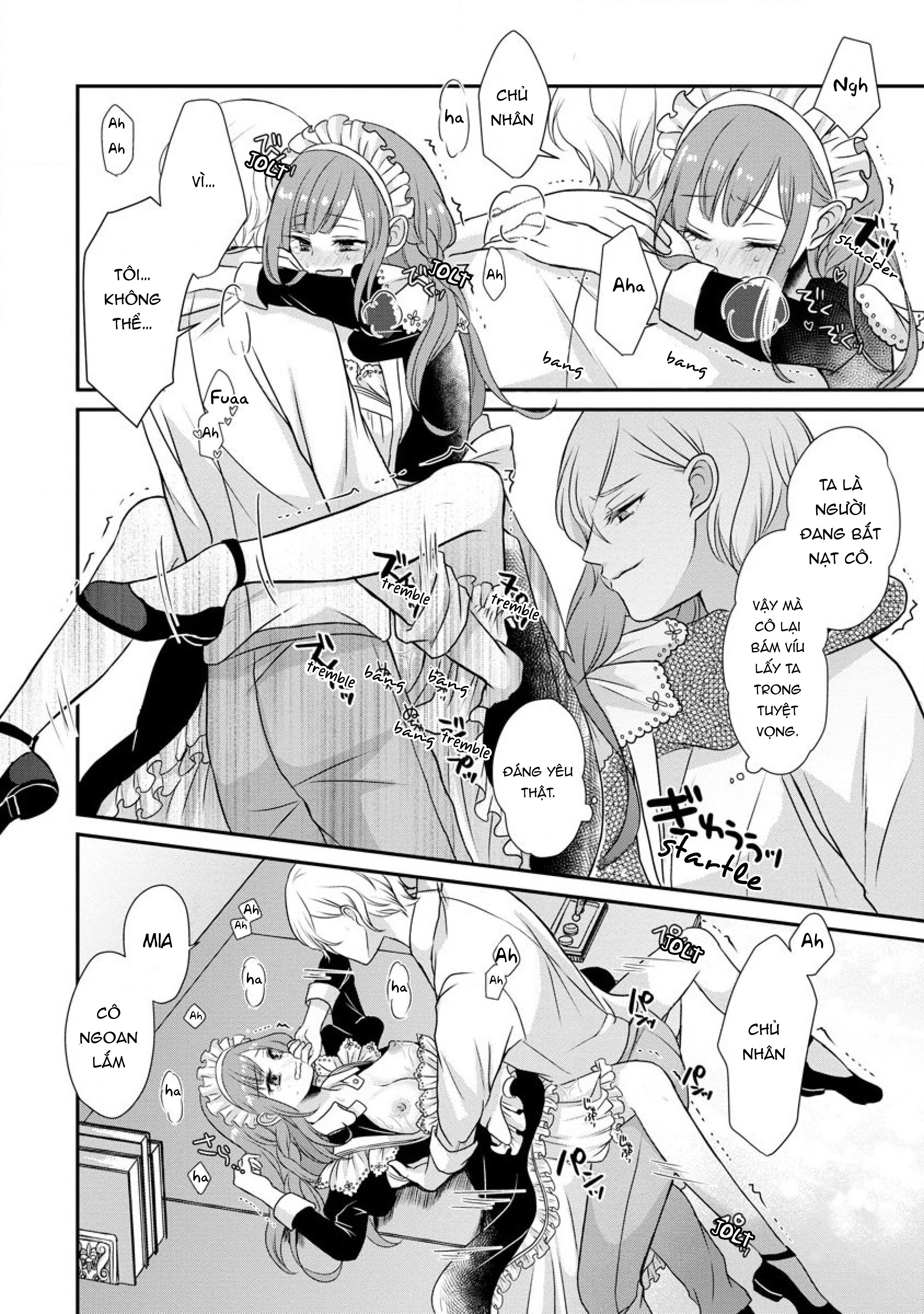 cô hầu dễ thương cùng chàng quý tộc điển trai chapter 2.3 1