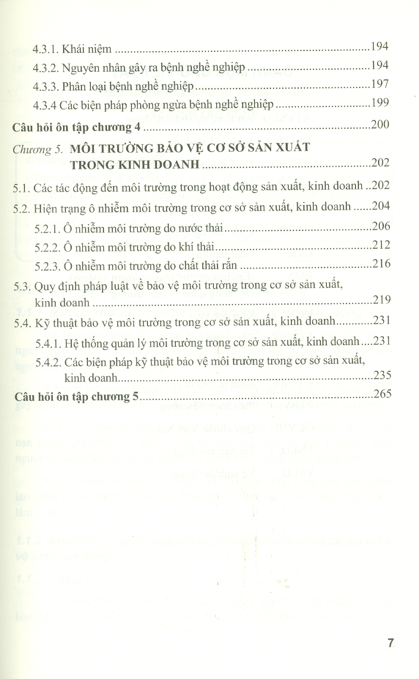 Giáo Trình An Toàn Lao Động Và Bảo vệ Môi Trường