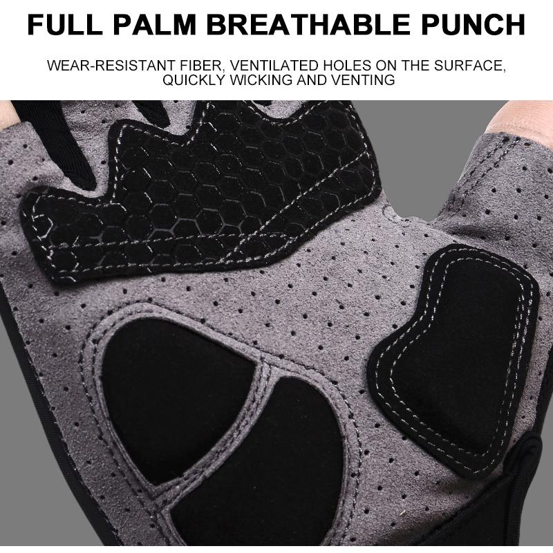 Guantes Ciclismo Nam/Nữ Xe Đạp Đường Bộ Găng Tay Phản Quang Ngón Găng Tay Thoáng Khí Chống Sốc Thể Thao Tay Xe Đạp