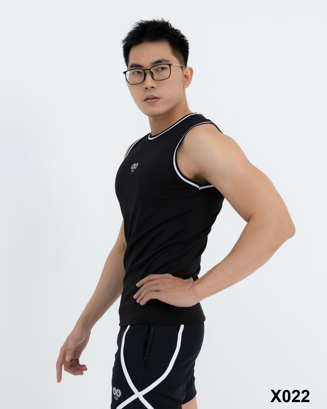 Áo Tanktop 3 Lỗ Nam Bo Full Viền - Áo Tập Gym Áo Chạy Bộ Sportswear - X022