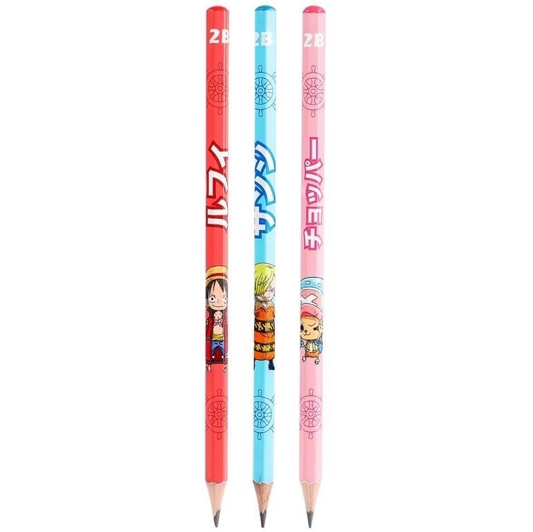 Bút Chì 2B One Piece - Deli C021 - Màu Hồng