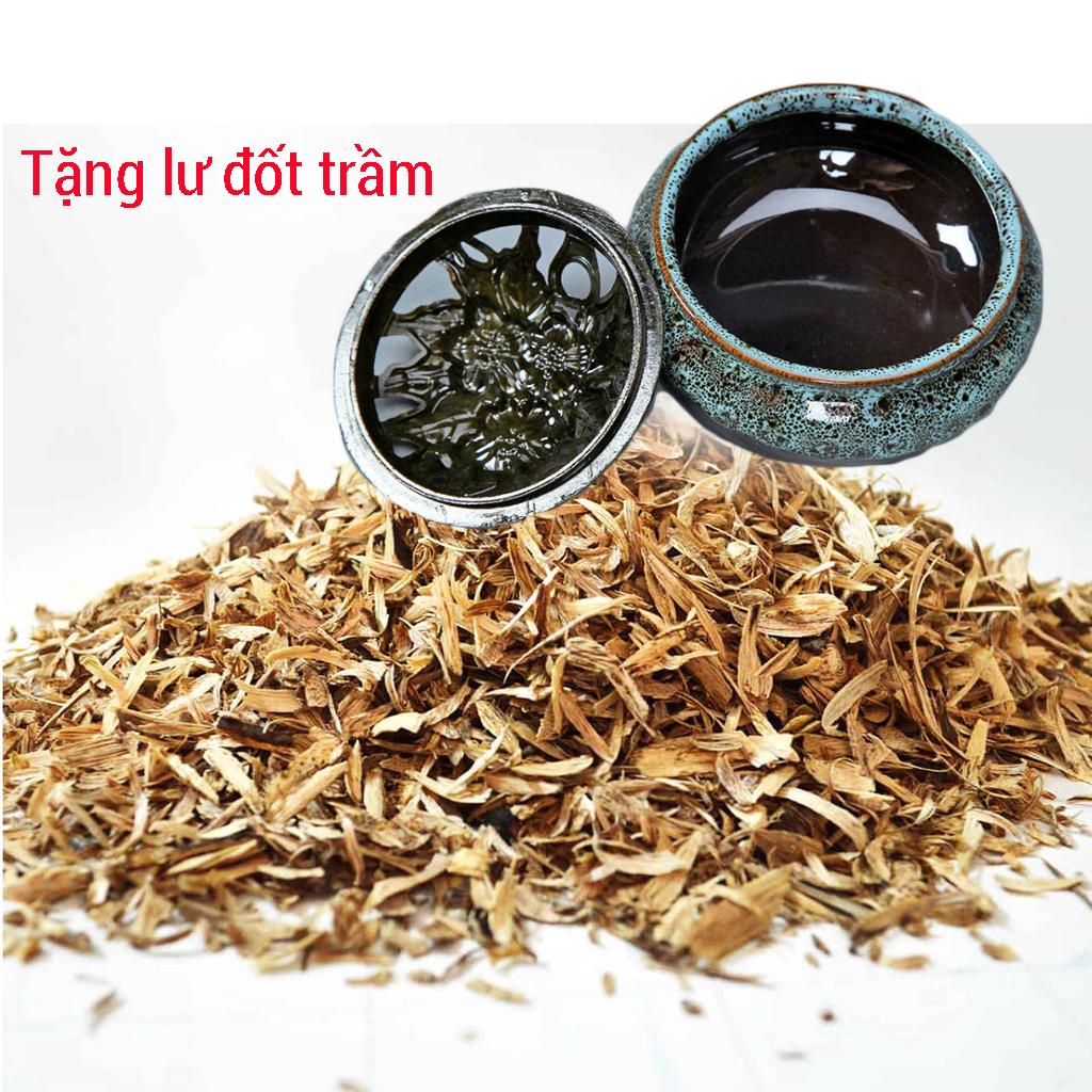 Vụn trầm hương tự nhiên xông nhà tặng lư đốt trầm ngẫu nhiên