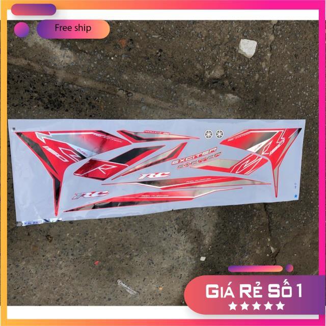 Tem rời dành cho xe exciter 150 Rc Chất liệu Crom