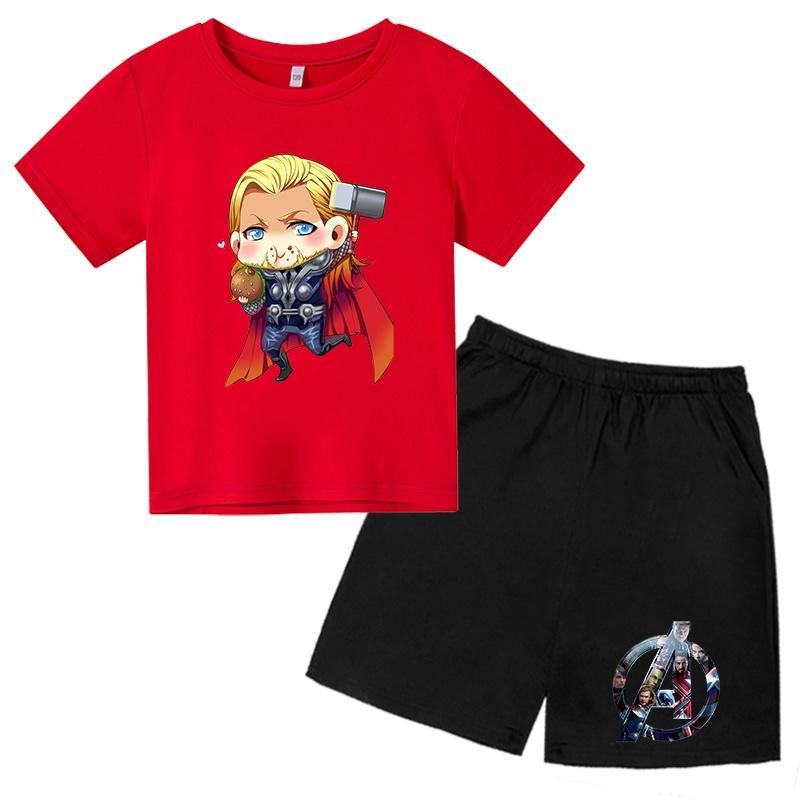 Áo Quần trẻ em thần sấm chibi siêu cool , King Cotton