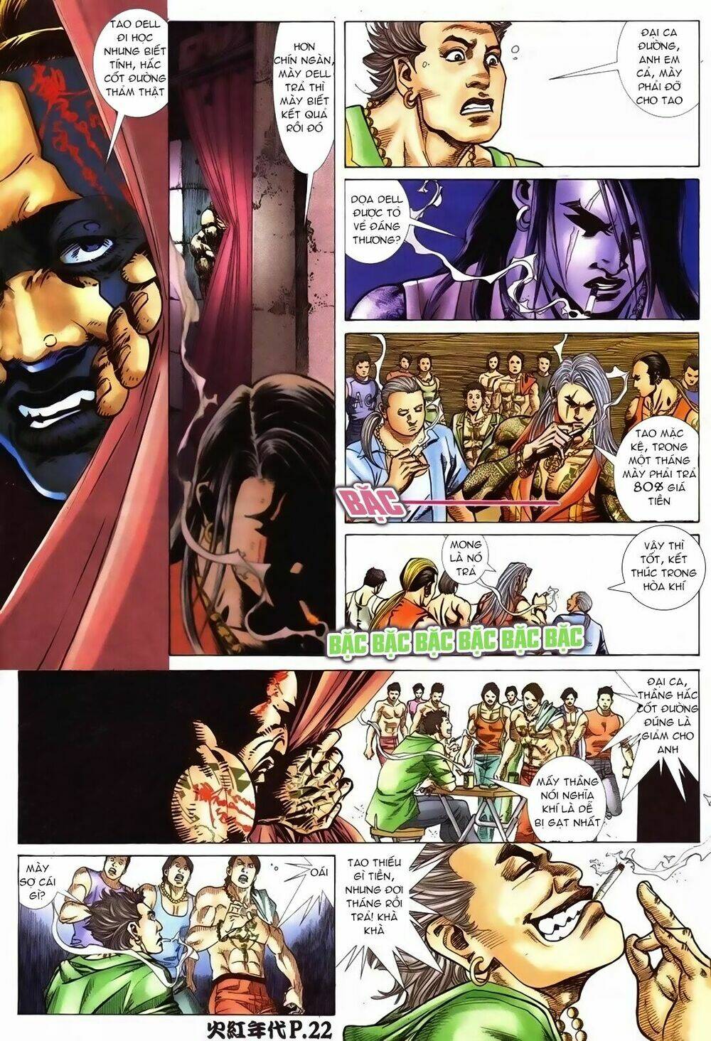 hỏa hồng niên đại hắc cốt đường chapter 93 21