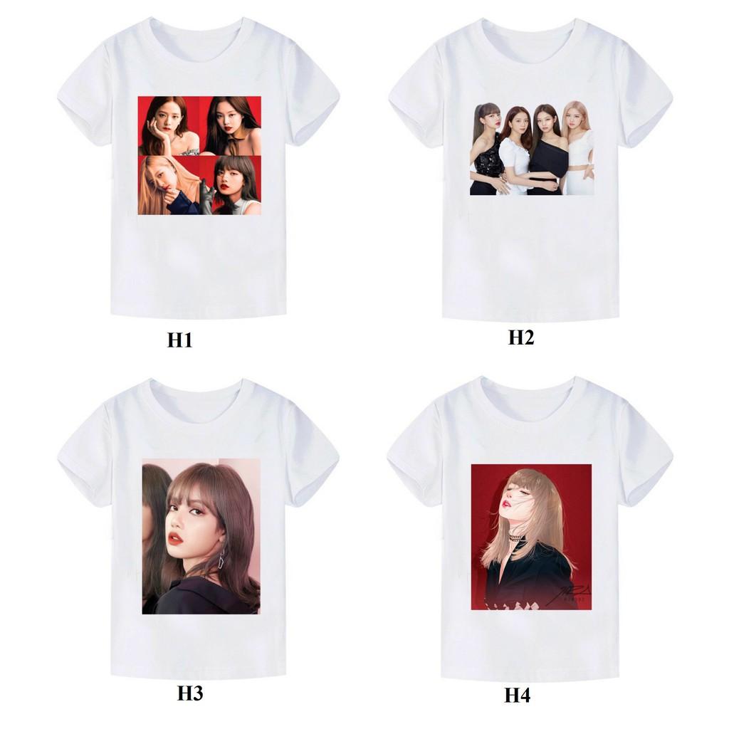 Áo Black Pink Áo phông in hình Black Pink đẹp áo thun ngắn tay mùa hè