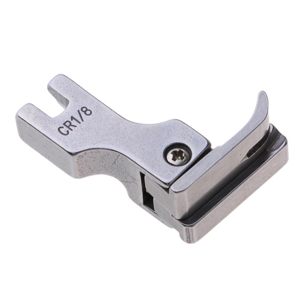 2pcs 1/8 1/16 Industrial Sewing Machine Right Side Compensating Presser Foot