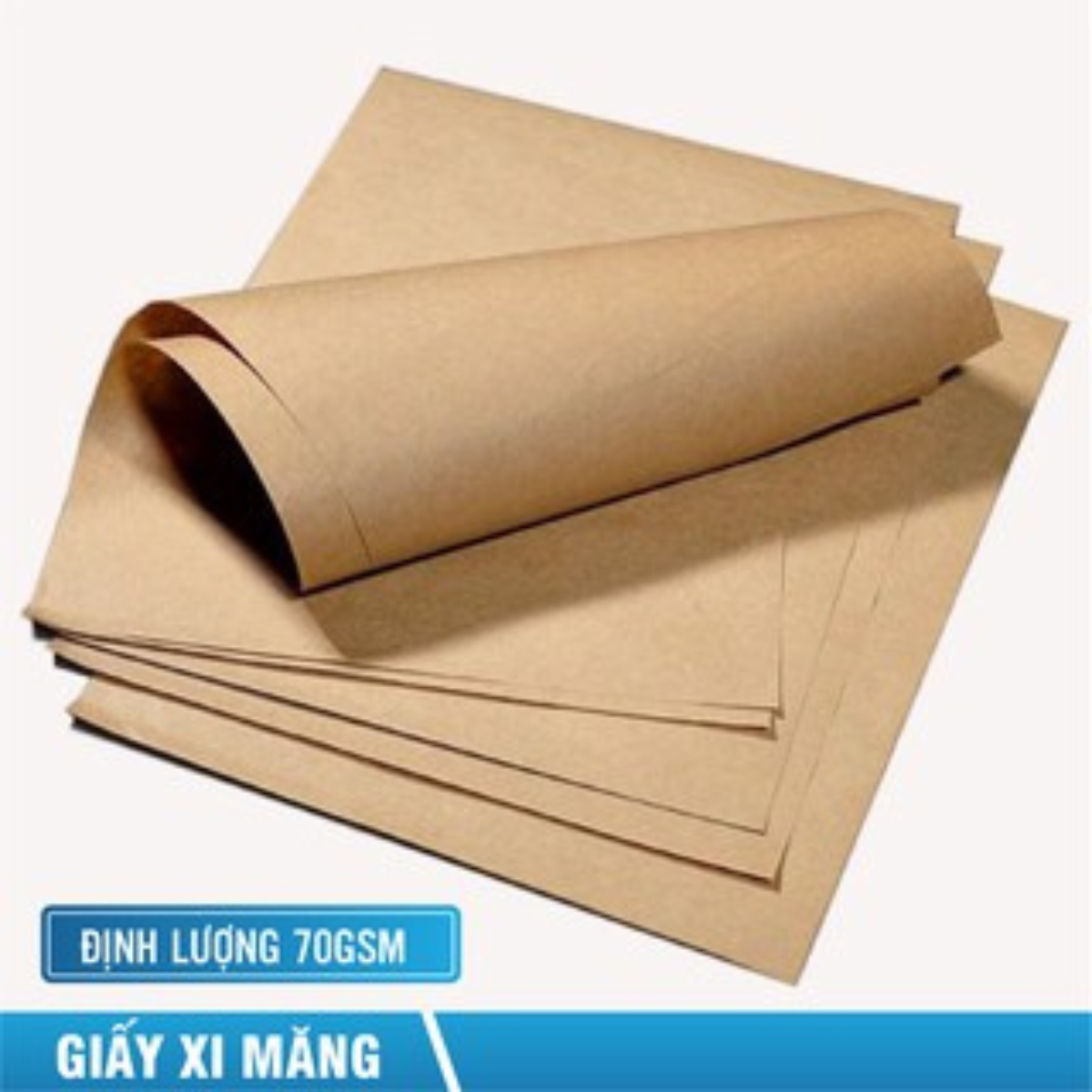 Giấy xi măng 20 tấm giấy Kraft gói hàng kích thước 72 x 102 cm
